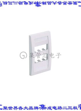 CFPE6EIY 接插件连接器FACEPLATE, 6 PORT, SINGLE GANG,