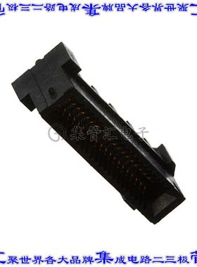 HSEC8-120-01-SM-DV-A 卡边缘连接器40POS母头2排0.8mm黑色镀金