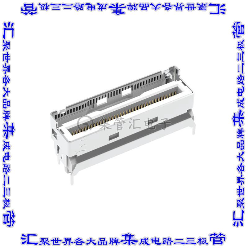 G98V1B322HR 卡边缘连接器74POS母头2排0.6mm天然色镀金