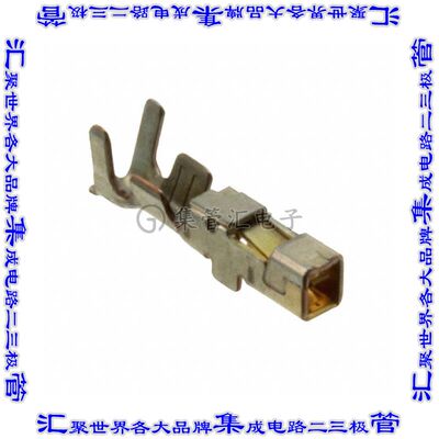 1827587-2 连接器触点触头插口22-28AWG压接镀金