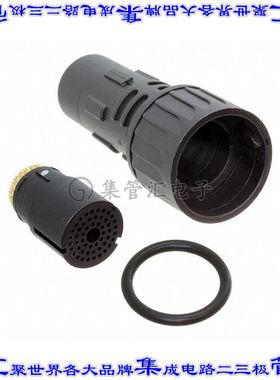 341252 圆形连接器52POS插头母插口焊杯镀金自由悬挂