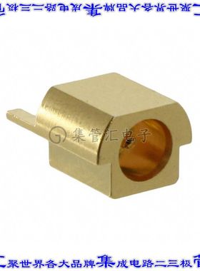 252151-75 同轴连接器MCX插孔母形插口焊接75欧姆板边缘