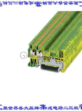 3212374 接线板专用连接器3POS插头连接3.5mm绿色黄色