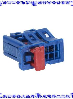 2058264203 矩形连接器外壳20POS插座2排1.8mm母形插口蓝色面板安