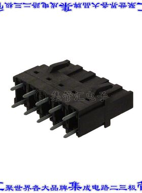 ELFB05280 端子块连接器5POS接头母型插口5.08mm黑色垂直通孔