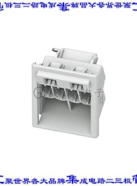 2203902 端子块连接器4POS接头公引脚带罩5mm灰色90DEG通孔