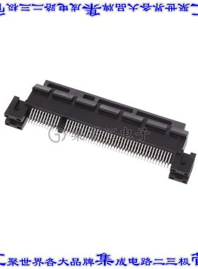 10025026-10002CLF 卡边缘连接器98POS母头2排1mm黑色镀金