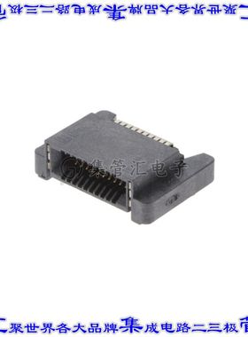 HSEC8-110-01-L-RA-TR 卡边缘连接器20POS母头2排0.8mm黑色镀金