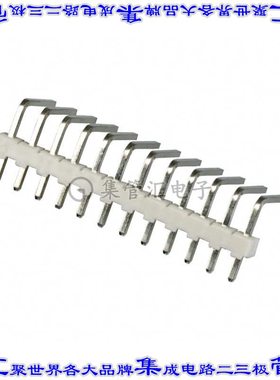 4-644457-2 针座连接器12POS接头2.54mm公形插针通孔直角锡