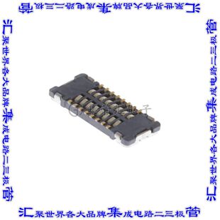 R8000 板对板连接器16POS插座中央带触点2排0.4mm表 S016VA1 WP7A