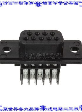 745201-7 连接器9POS插座母插口2排D-Sub自由悬挂