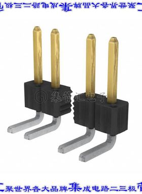 68016-208HLF 针座连接器8POS接头2.54mm公形插针通孔直角镀金