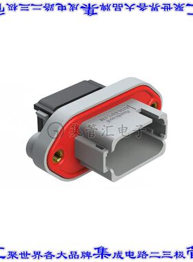 AT16-18PE-PM11 矩形连接器外壳18POS插座3排公形引脚灰色面板安