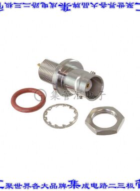 R141605000W 同轴连接器BNC插座母插槽焊杯50欧姆面板安装