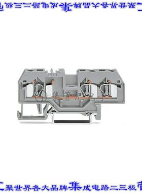 281-679 端子块连接器3POS馈通式6.0mm红色12-28AWG