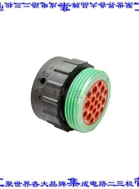 AHDP06-24-19PN-WTA 圆形连接器19POS插头外壳用于公插针黑色自由