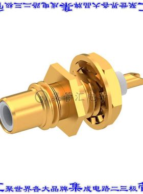 R112553000 同轴连接器SMC插座公插针焊杯50欧姆面板安装