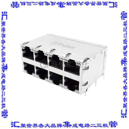 J0B-2005NL 接插件连接器CONN JACK 8PORT 2.5G BASE-T PCB