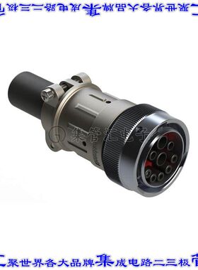 AHDM06-24-91SR-059 圆形连接器9POS插头外壳用于母插口银色自由