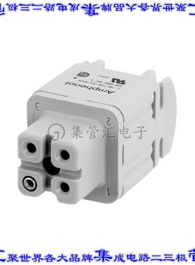 C14610B0030024 连接器3+接地插件母头螺钉