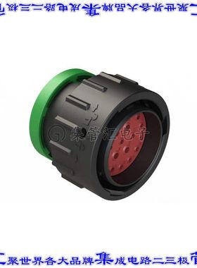 AHDP06-24-21PN-BRA 圆形连接器21POS插头外壳用于公插针黑色自由