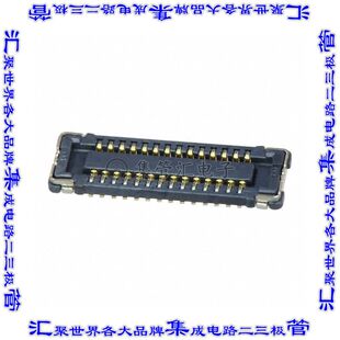 R500 板对板连接器28POS插座中央带触点2排0.4mm表 S028VA1 WP7A
