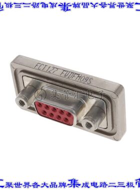 1731100117 连接器9POS插座母插口2排D-Sub面板安装