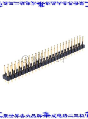 10129381-950002BLF 针座连接器50POS可切割2排2.54mm公形插针通