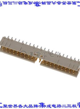 98414-G06-40LF 针座连接器40POS接头2排2mm公形插针通孔直针镀金