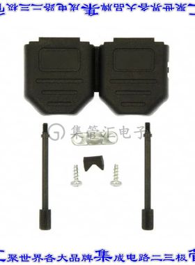 972-009-01SR011 连接器9POS铰链后壳180度无屏蔽黑色