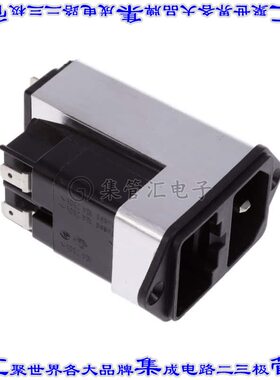 4303.5002 电源接入连接器3POS插座公插片模块IEC320-C14面板安装