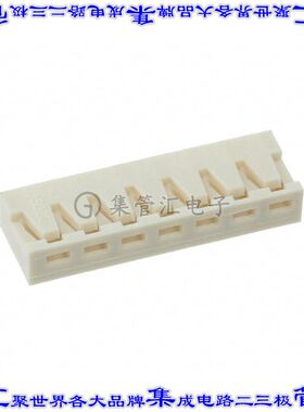 350220007 0350220007矩形连接器外壳7POS 2.5mm公形引脚天然色