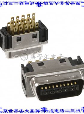 DX40M-20P 接插件连接器CONN MIN HD PLG 20P STR SLD EYEL