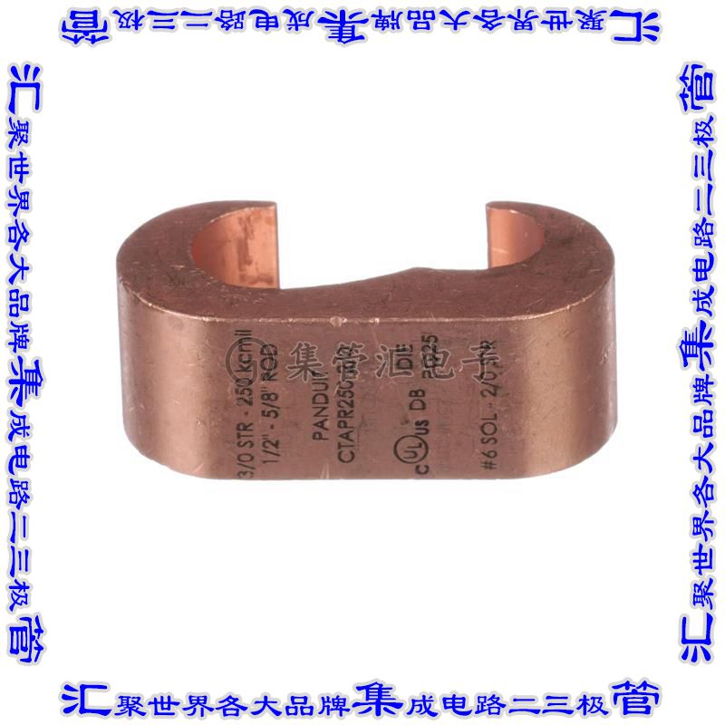 CTAPR250-2/0-L 接插件连接器C-STYLE CU COMP CONN, 3/0 AWG ST