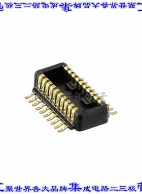 AXK820145WG 板对板连接器20POS接头外罩触点2排0.4mm表贴SMD镀金