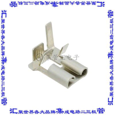 63963-1 快速连接器端子母头6.35mm压接14-18AWG