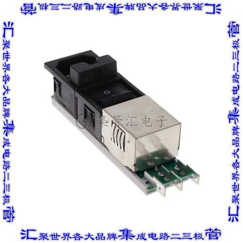 5424.4253.151 电源接入连接器插座公插片模块IEC320-C14面板安装