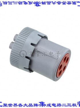 HD16-5-16S 圆形连接器5POS插头外壳用于母插口灰色自由悬挂耦合