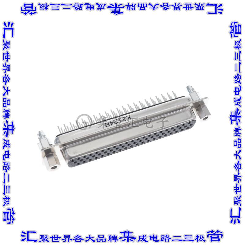 K86X-CD-62S-BRJ连接器62POS插座母插口3排D-Sub高密度通孔