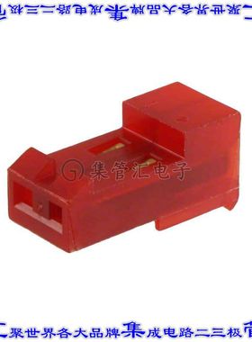 3-641219-2 矩形连接器2POS插座3.96mm母插口红色IDC镀金自由悬挂