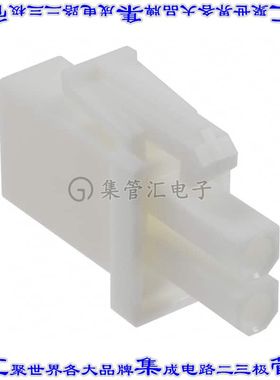 794894-1 矩形连接器外壳2POS插头2排天然色自由悬挂