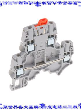 1SNK505315R0000 端子块连接器4POS断连馈通式2排5.2mm灰色10-24A