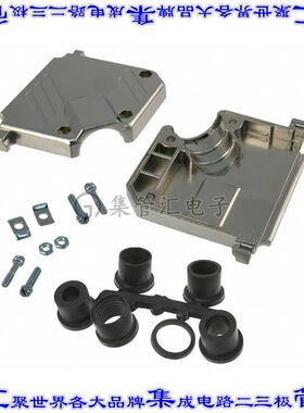 3357-6537-1C 连接器37POS后壳45度屏蔽银