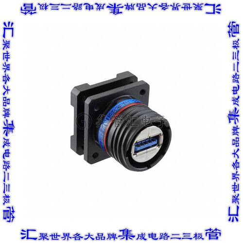 USB3FTV2SAZNF459 连接器USB-A插座9POS USB 3.0通孔