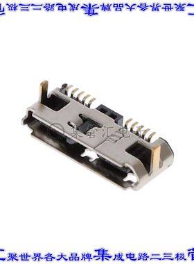GSB343K331HR 连接器USB-微B型插座10POS USB 3.0表面贴装直角通