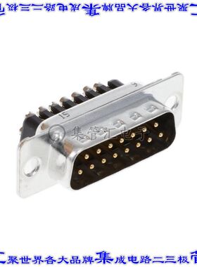 L717DA15PST 连接器15POS插头公引脚2排D-Sub自由悬挂