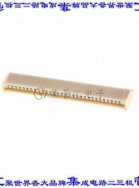 528073010 0528073010连接器30POS FFC/FPC 1mm触点顶部通孔直角