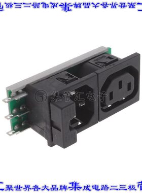6423.0251.25 电源接入连接器插座母形插口IEC320-2-2/F面板安装