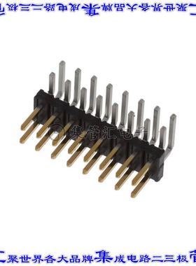 98423-G61-08ULF 针座连接器16POS接头2排2mm公形插针通孔直角镀