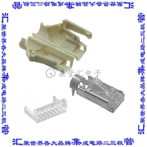 TM21P-88P 接插件连接器CONN MOD PLUG 8P8C SHIELDED
